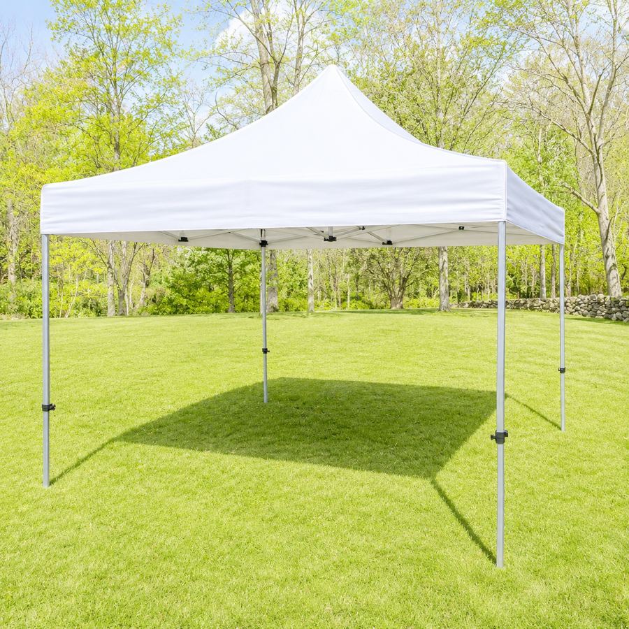 white 10 by 10 pop-up tent rental photo